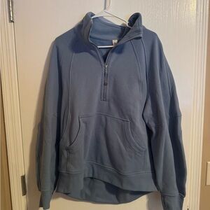 Lululemon Athletica Light Blue Zip-Up